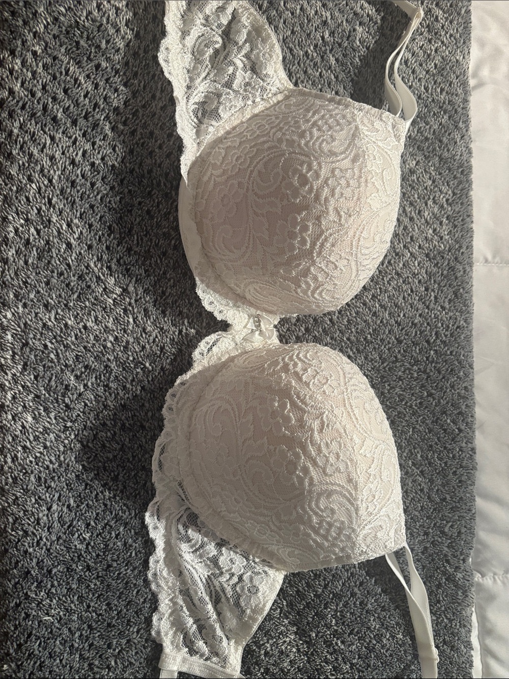 smart & sexy Lace T-Shirt Bra in Ivory
